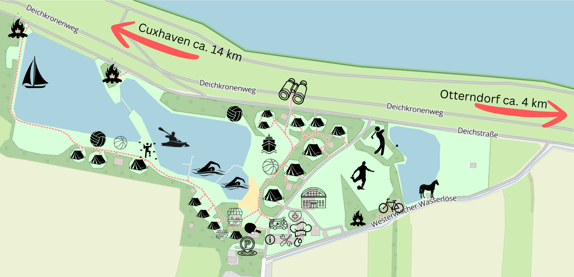 Aktivitäten & Lageplan